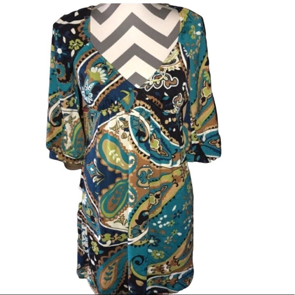 Alyn Paige Multicolored Dress Size Medium